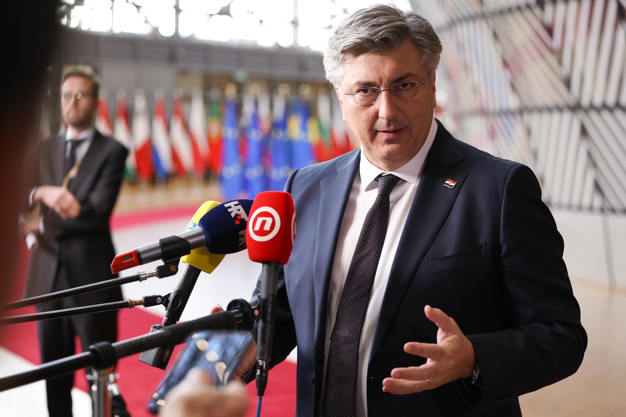 Andrej Plenković na konferenciji
